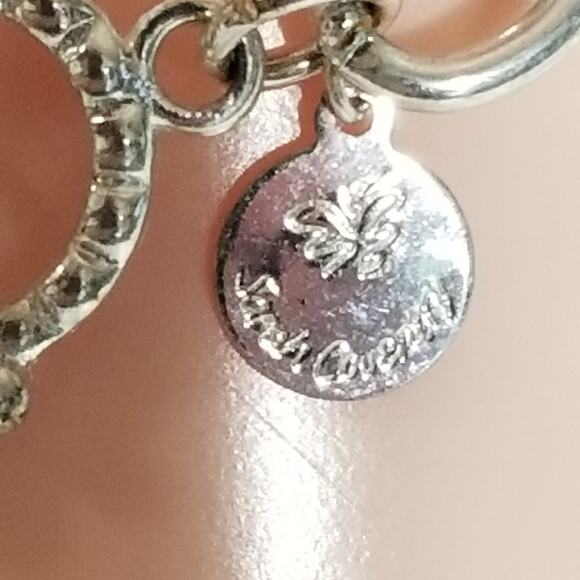 Sarah Coventry toggle bracelet with butterfly 1.1980 - Picture 9 of 10